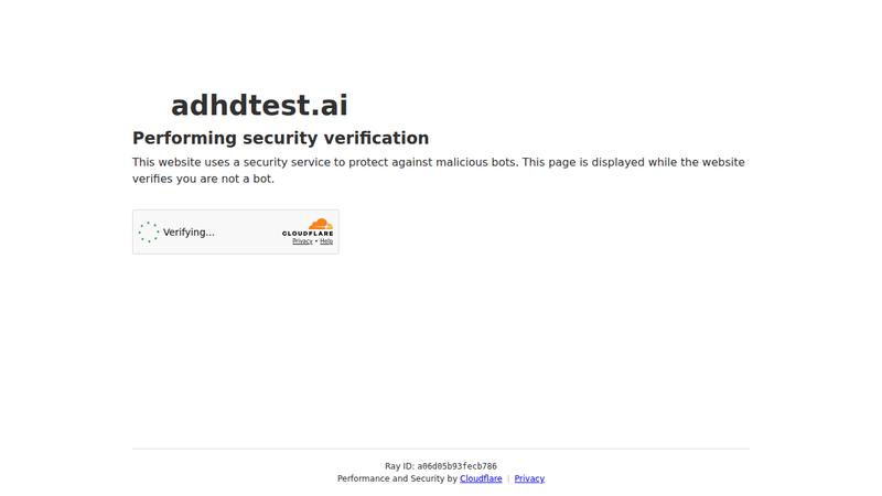 ADHDtest.ai preview