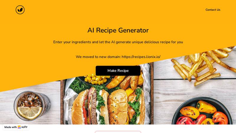 AI Recipe Generator