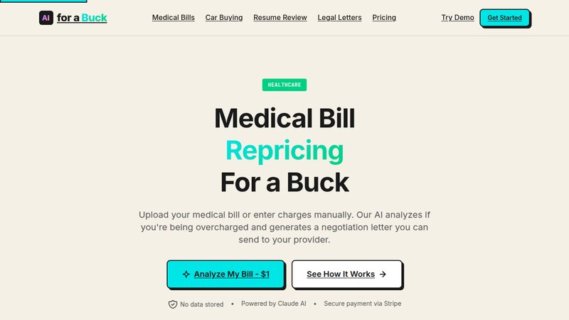 AI Medical Bill Review preview