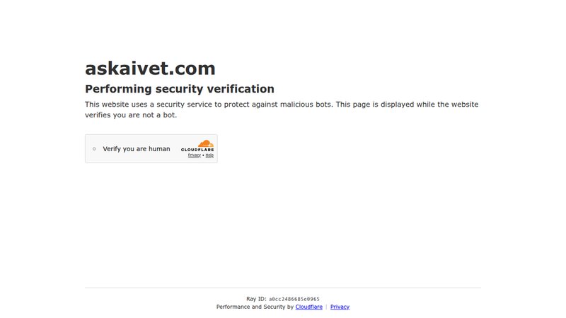 Ask AI Vet