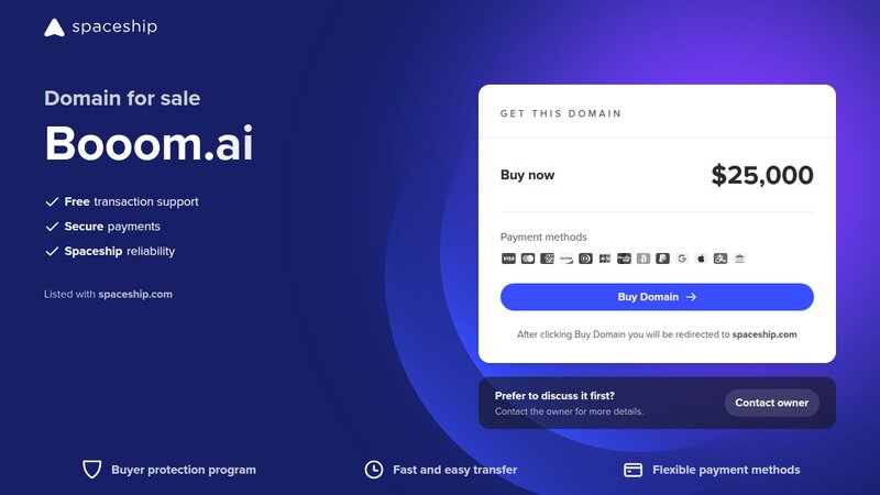 Booom AI preview