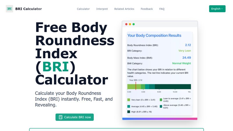 BRI Calculator preview
