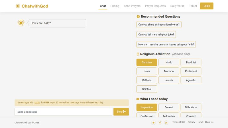 ChatwithGod preview