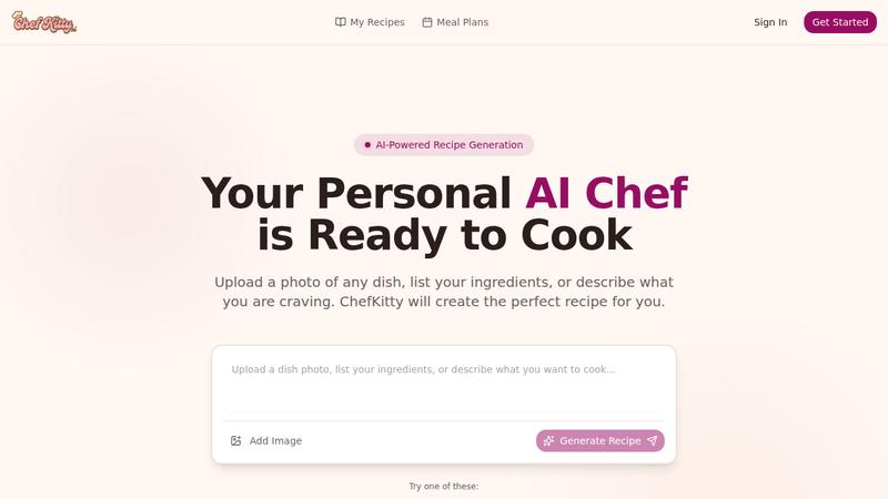Chef Kitty AI