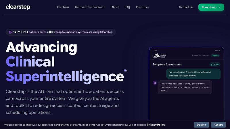 Clearstep preview