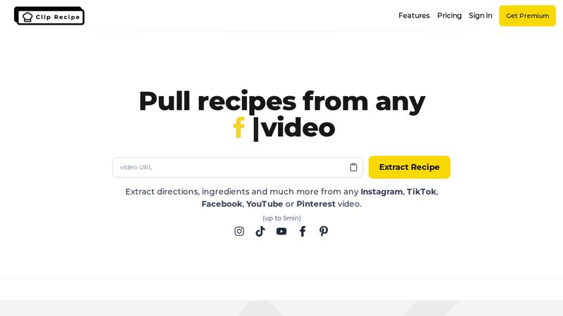 Clip Recipe