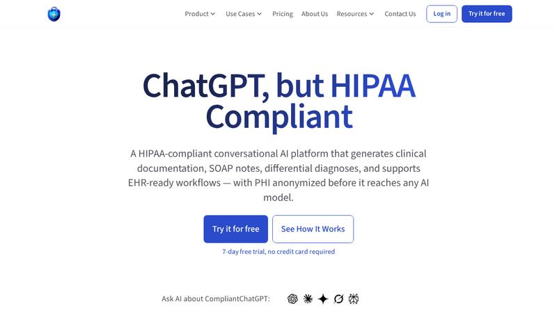 CompliantChatGPT preview