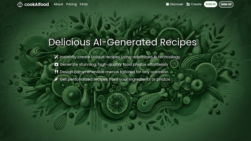 cookAIfood preview