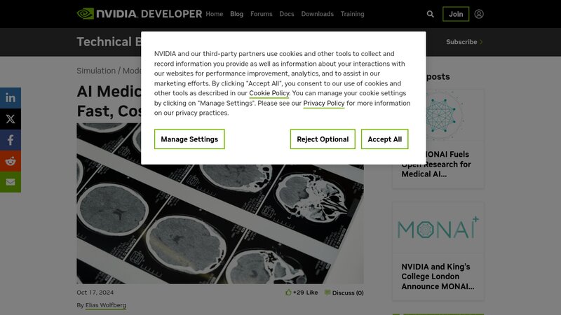 AI Medical Imagery Model Offers Fast, Cost-Efficient Expert Analysis