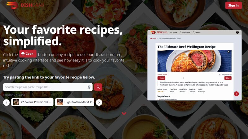 DishGrab preview