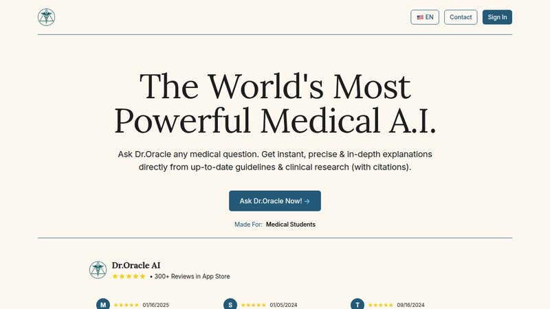 Dr. Oracle preview