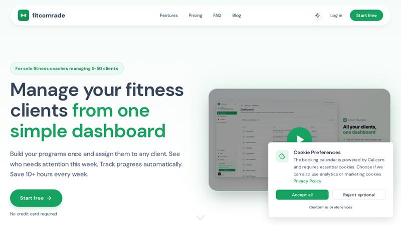 FitComrade preview