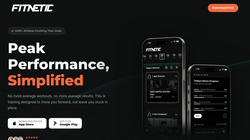 Fitnetic preview