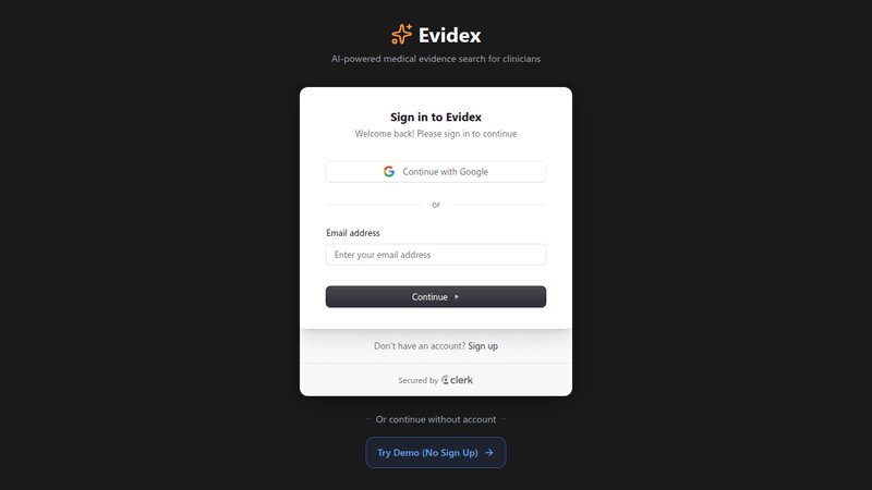Evidex preview