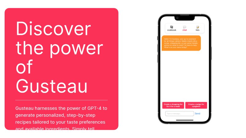 GusteauAI preview