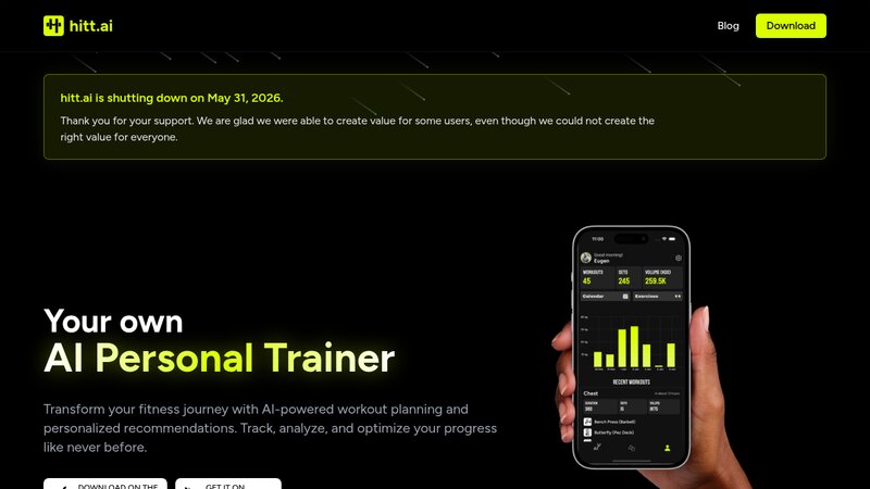 Next gen AI workout planner and logger preview