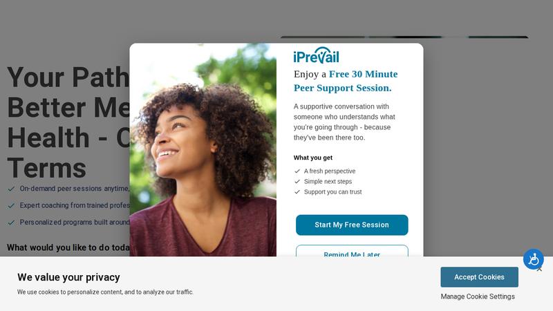 iprevail.com preview