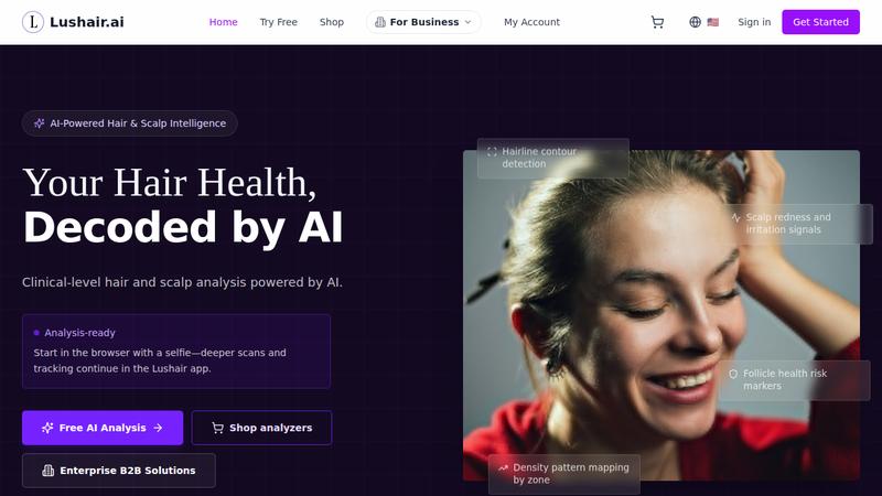 Lushair AI preview