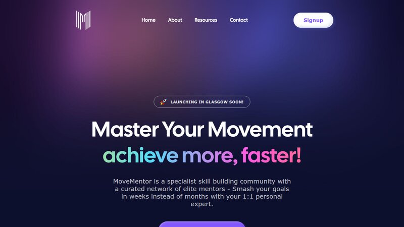 MoveMentor preview