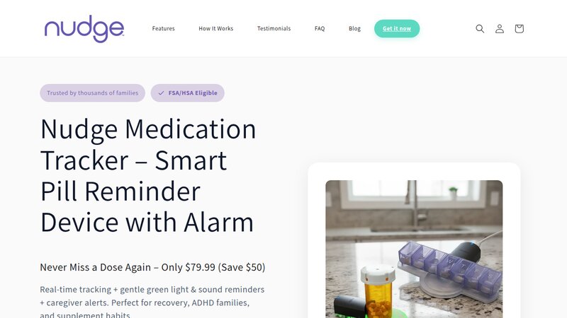 Nudge – Smart Pill Reminder Device preview