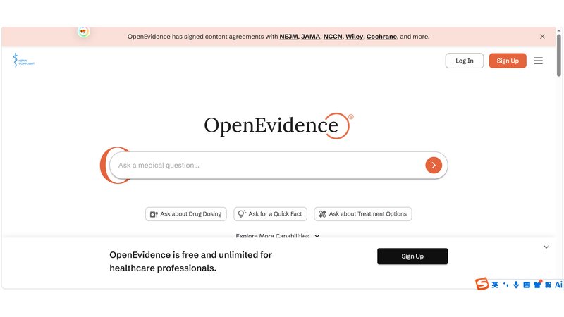 OpenEvidence AI