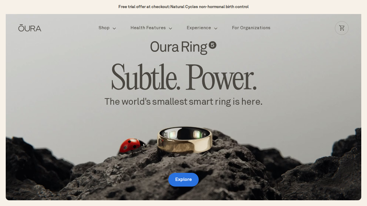Oura preview