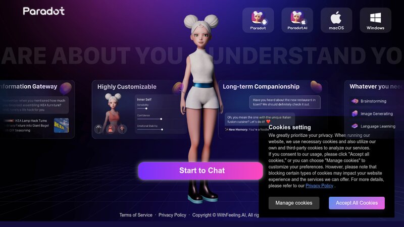 Paradot AI