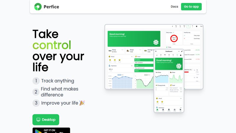 Open-source self-tracking app to gain insights about my life