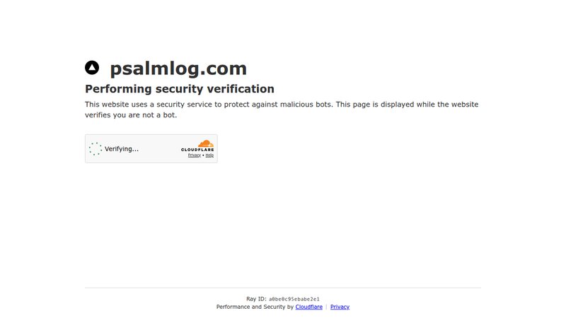 Psalmlog