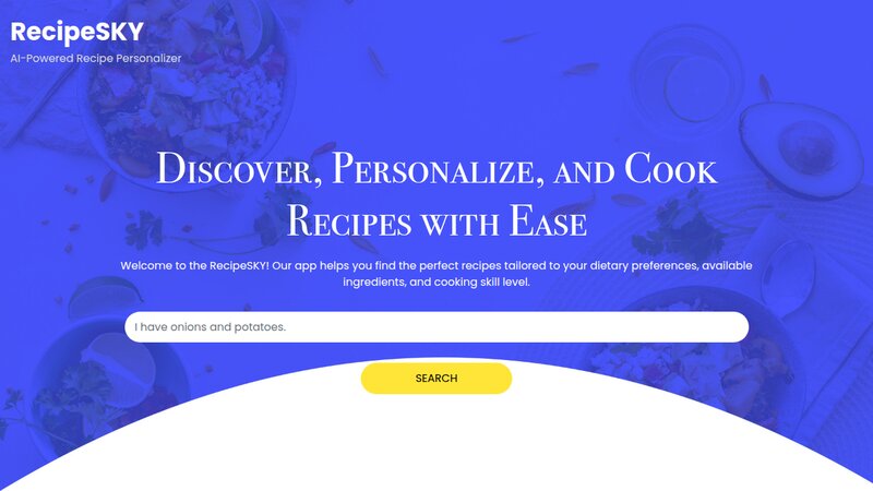 AI-Powered Recipe Personalizer