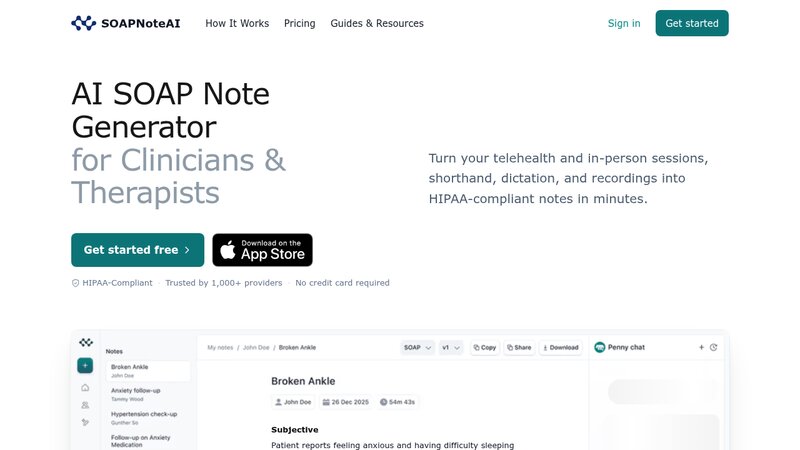 SOAP Note AI