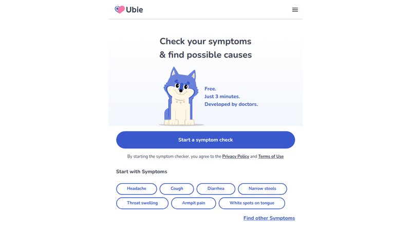 Ubie AI Symptom Checker